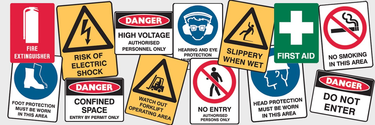 Safety Signage and the Workplace - What do they mean?